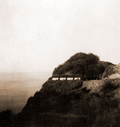 Construction of the lodge, mid-century